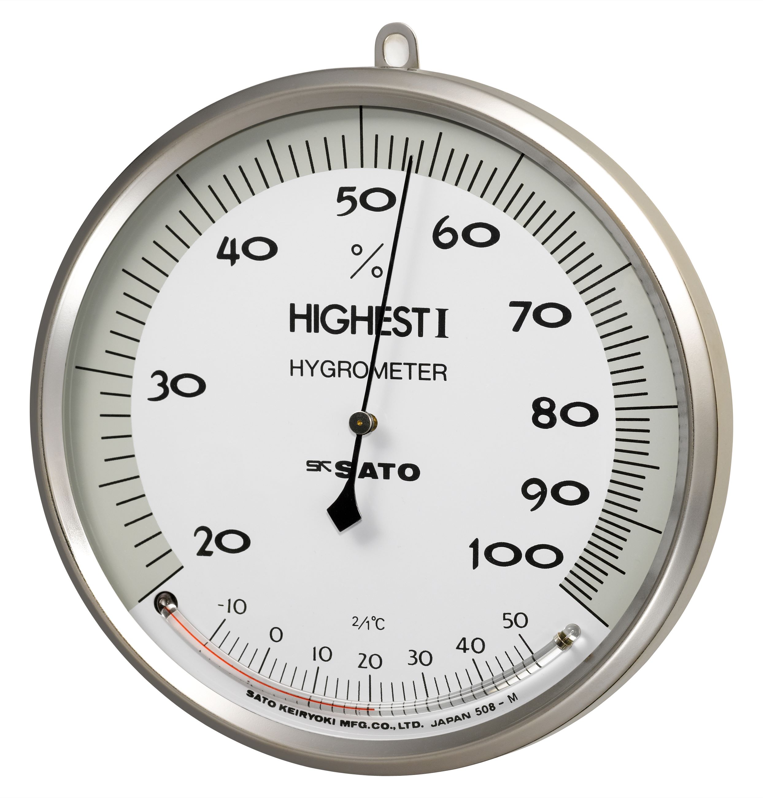 ハイエストI湿度計（温度計付）