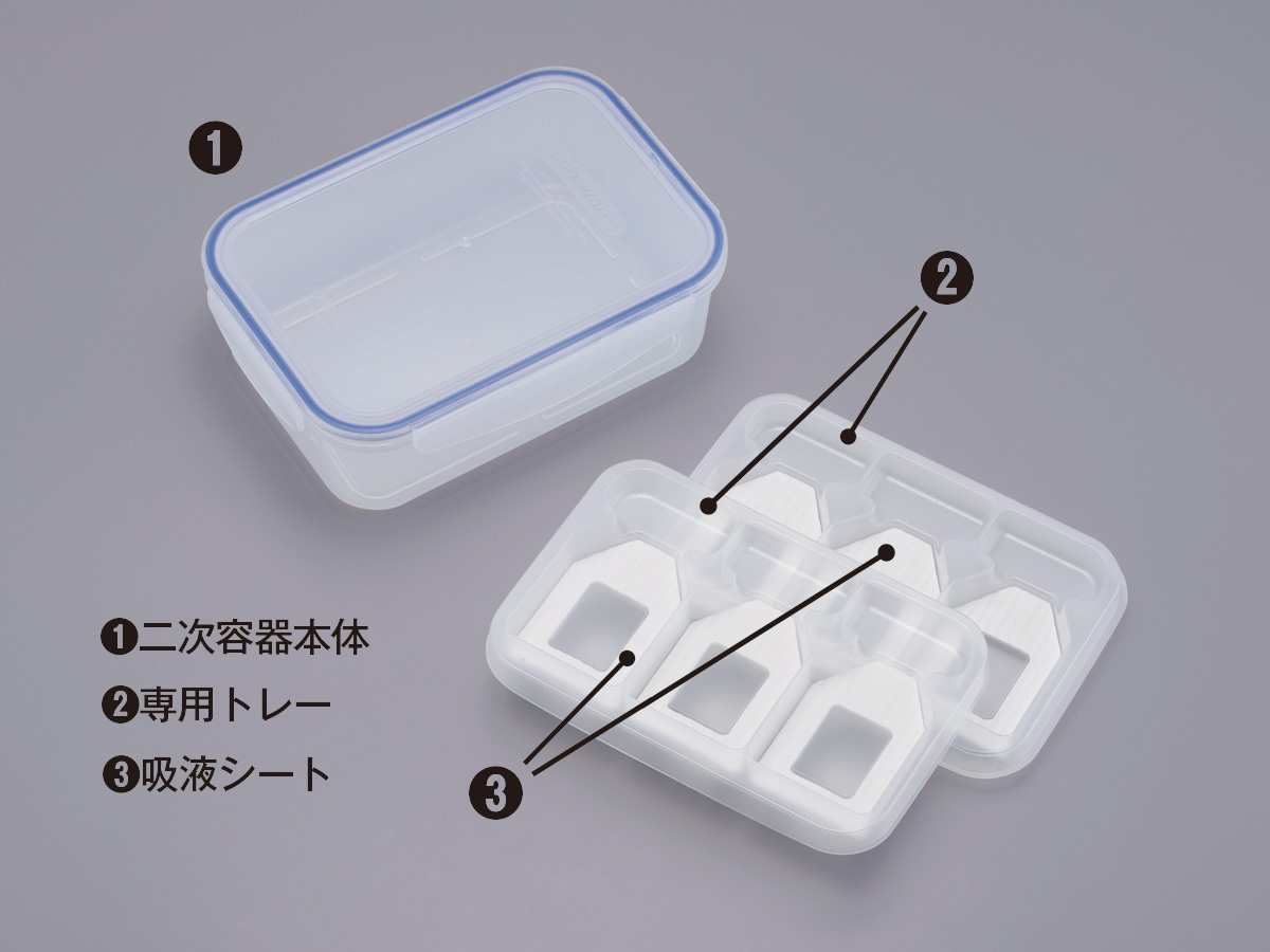 iP-TEC（R） ライブ輸送二次容器セット