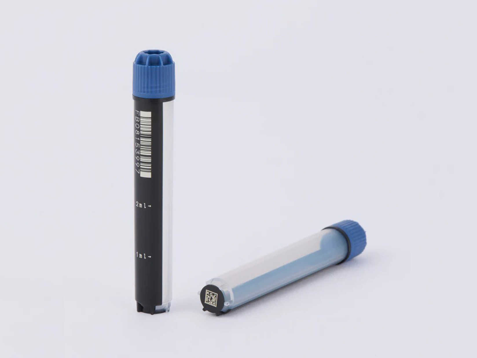 二次元バーコード付サンプルチューブ 4.0mL
